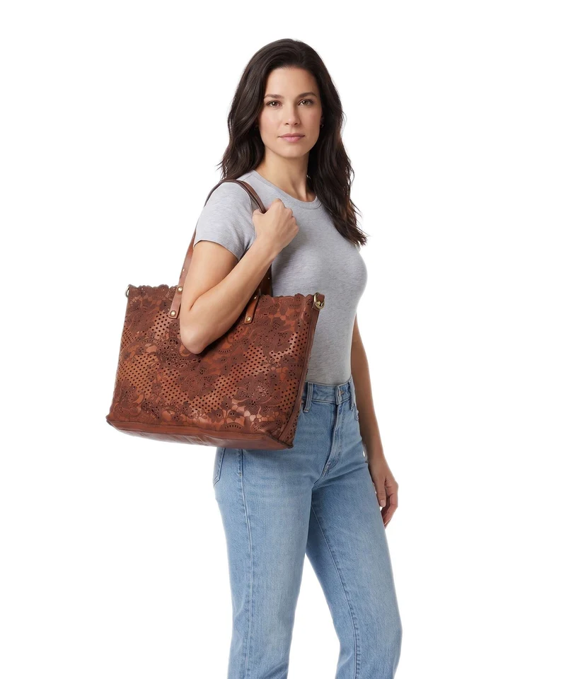 Campomaggi Shopper cognac