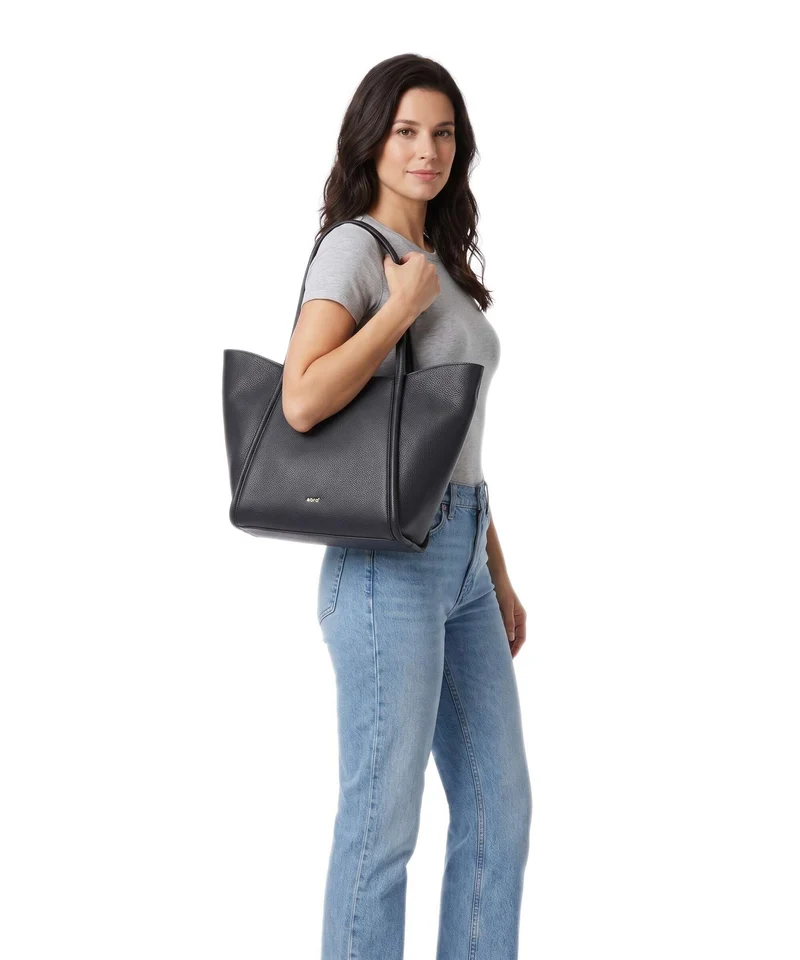 Abro Agave Willow Small Shopper navy