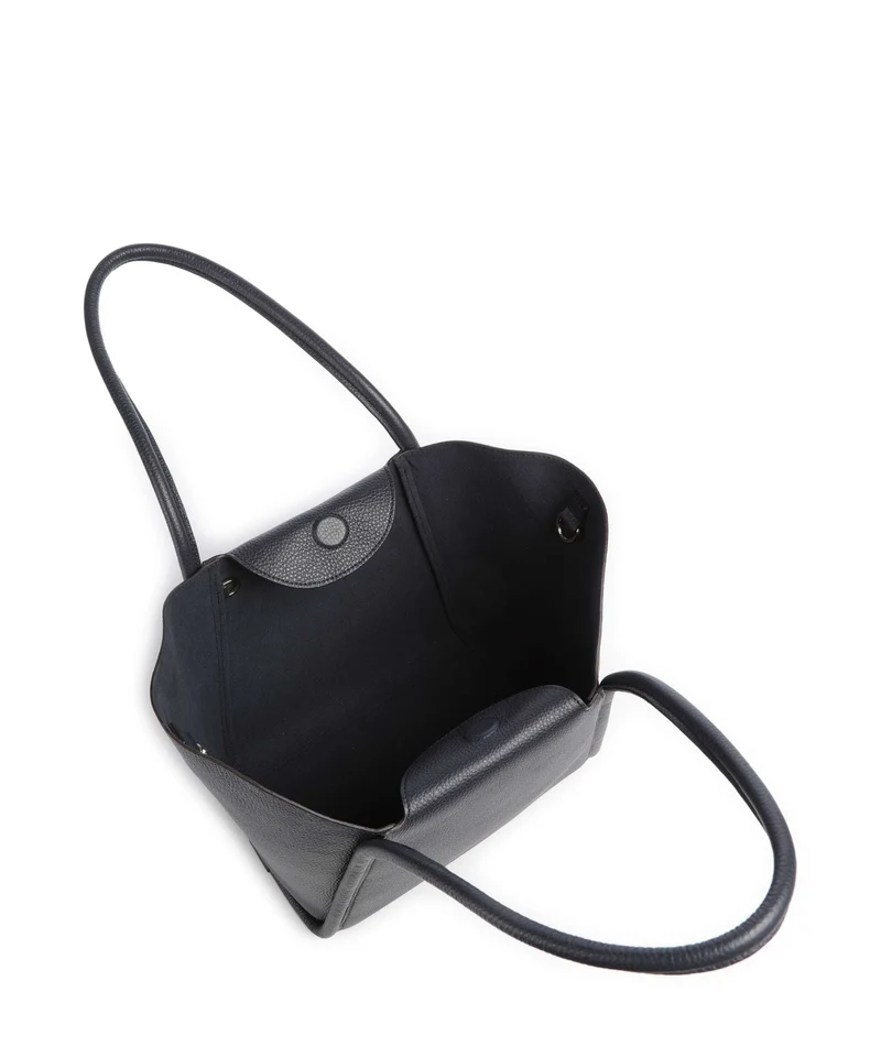 Abro Agave Willow Small Shopper navy