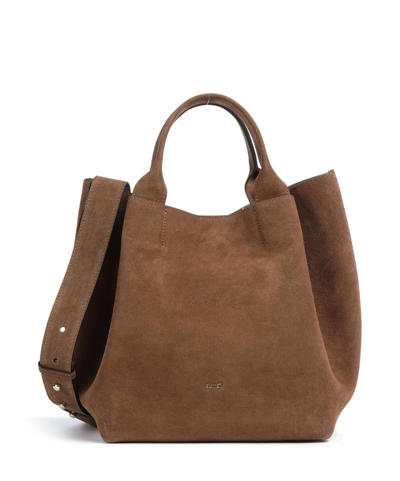 Abro Suede Essential Medium Handtasche wood
