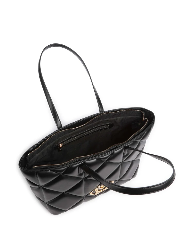 Love Moschino Embossed Q Shopper black