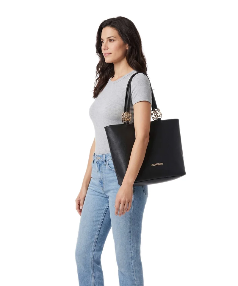 Love Moschino Jewel Shopper black
