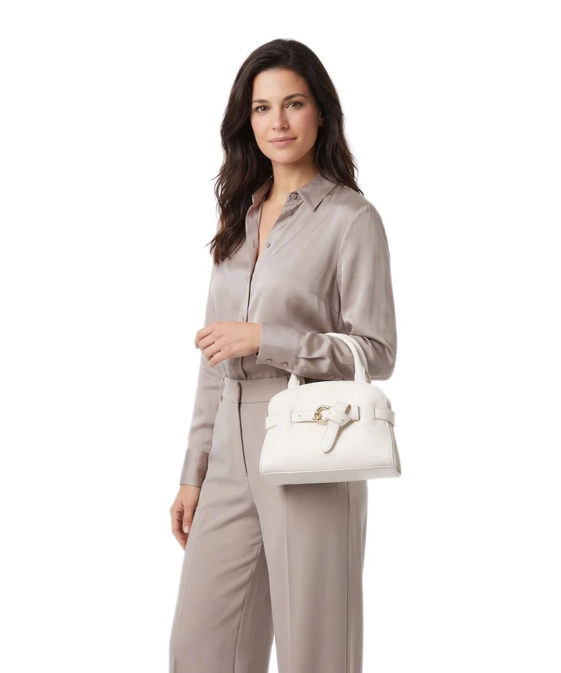 Coccinelle Sabine Handtasche pearl