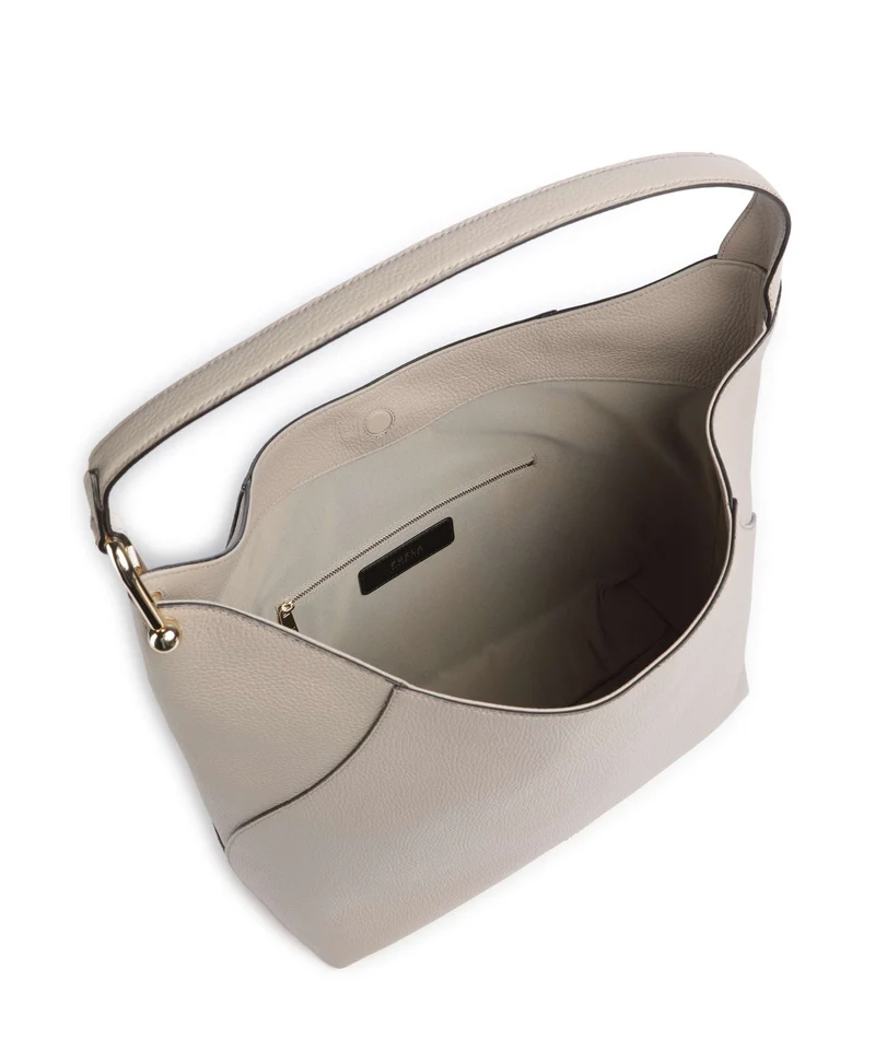 Furla Lara L Beuteltasche linen