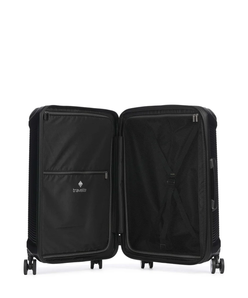 Travelite Millenium 4-Rollen Trolley black