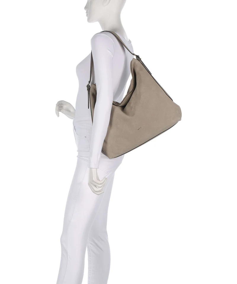 Abro Suede Carina Beuteltasche siena