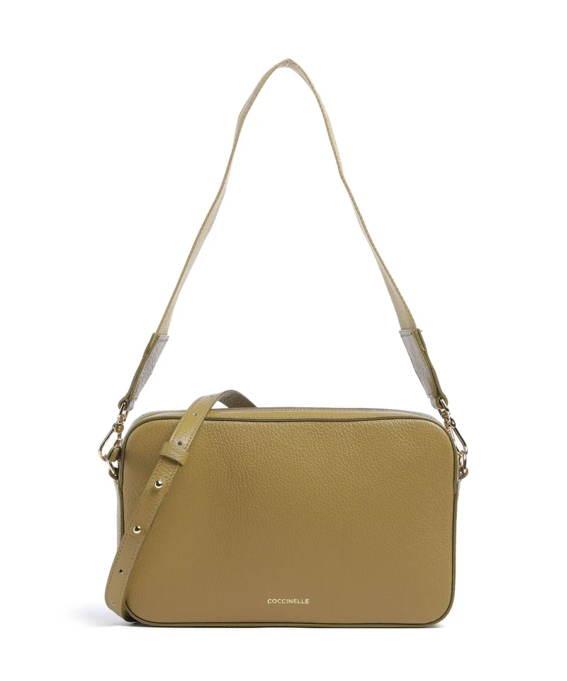 Coccinelle Tebe Schultertasche seagrass