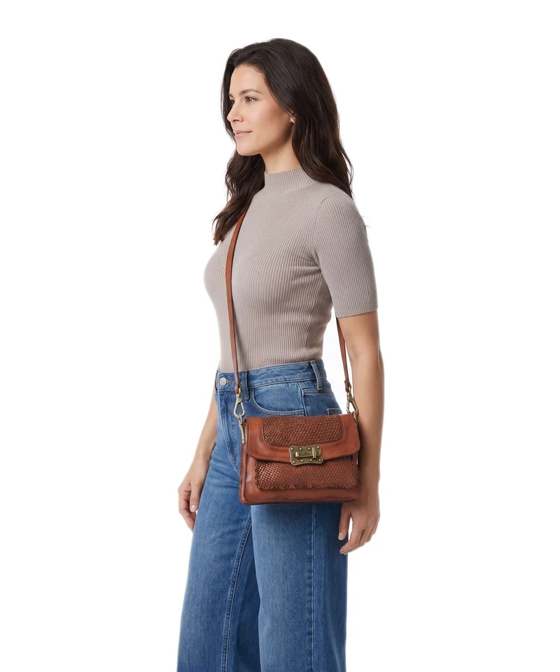 Campomaggi Schultertasche cognac