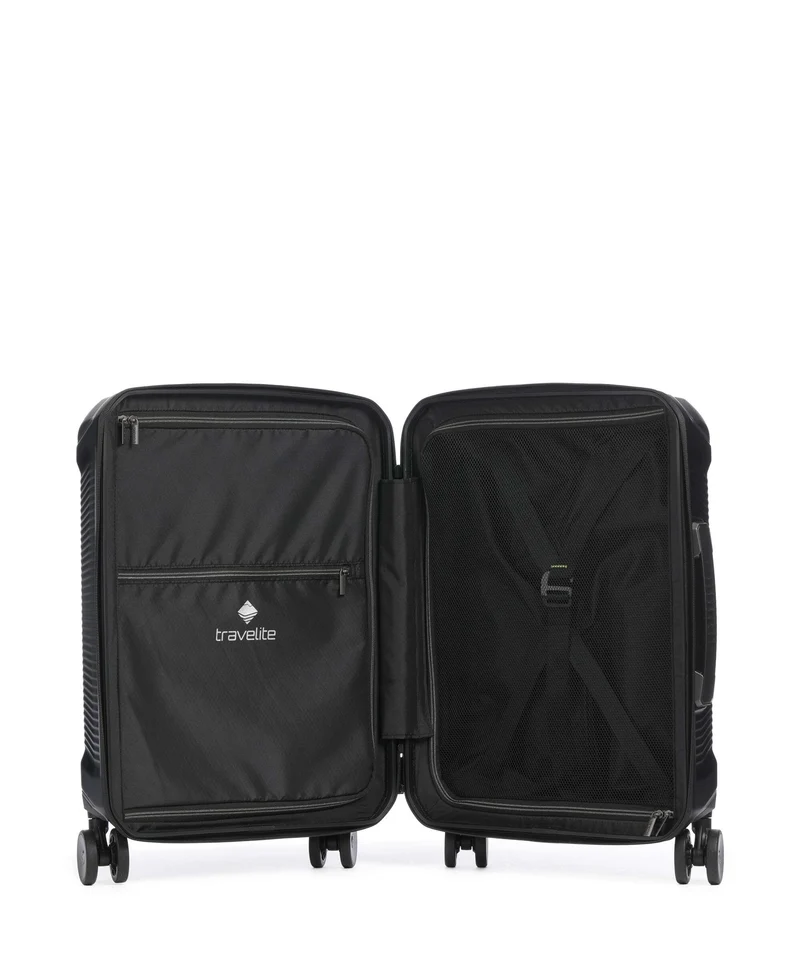 Travelite Millenium 4-Rollen Trolley black