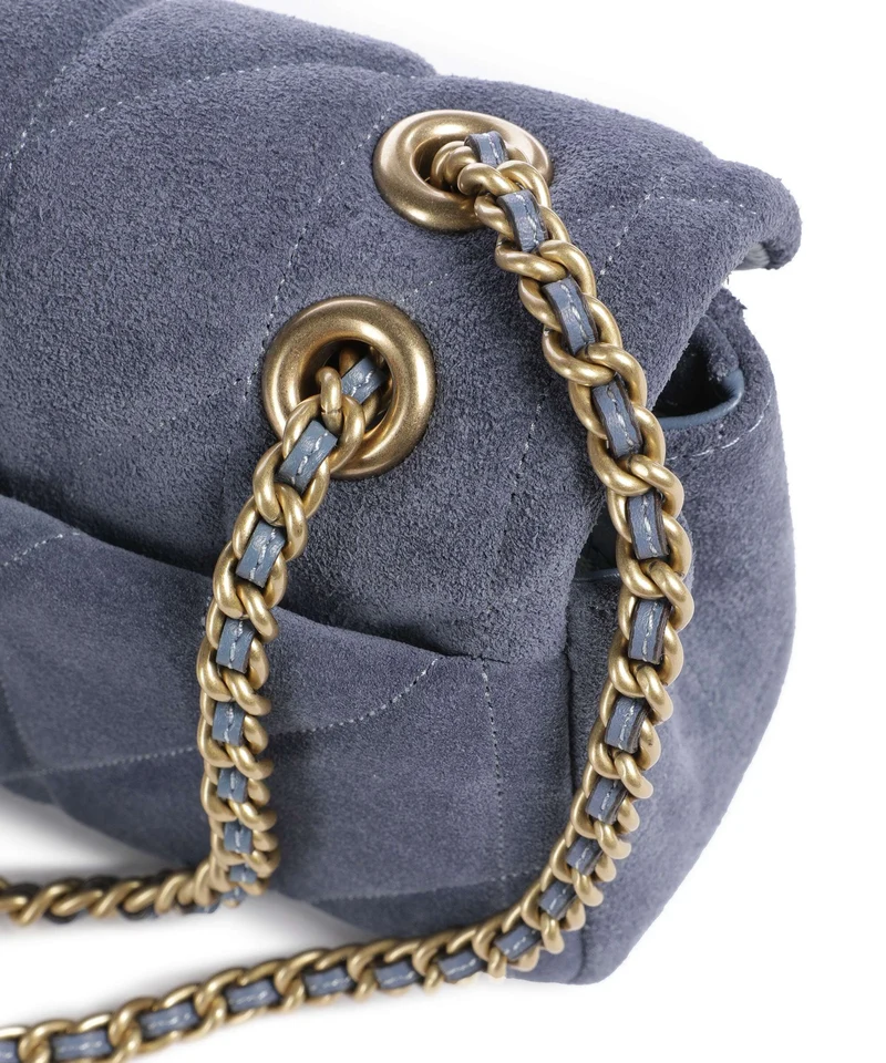Coach Tabby Quilted 20 Schultertasche light denim