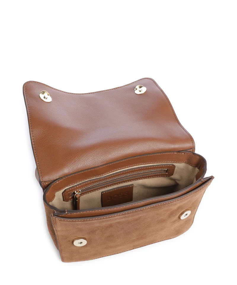 BOSS Beyond Schultertasche medium brown
