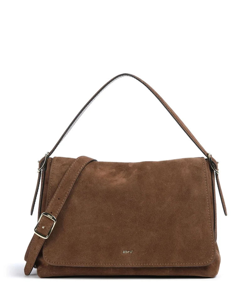 Abro Suede Carina Schultertasche wood