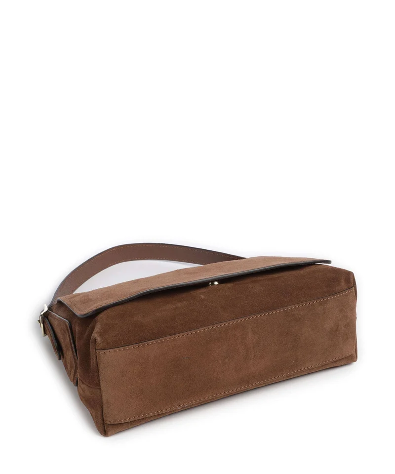 Abro Suede Carina Schultertasche wood