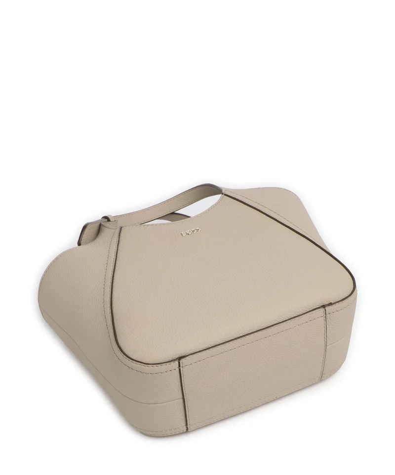 BOSS Lenah Small Handtasche light beige