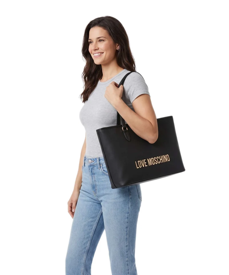 Love Moschino Bold Love Shopper black