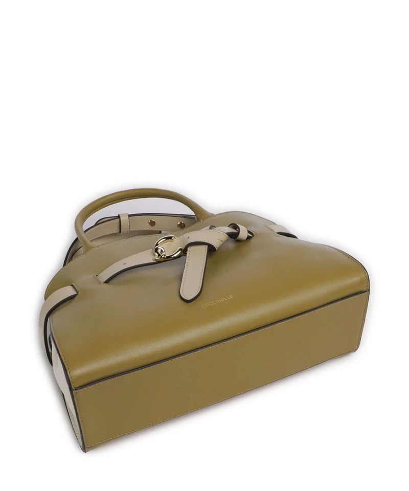 Coccinelle Sabine New Tricolor Handtasche seagrass/pearl/sandshell