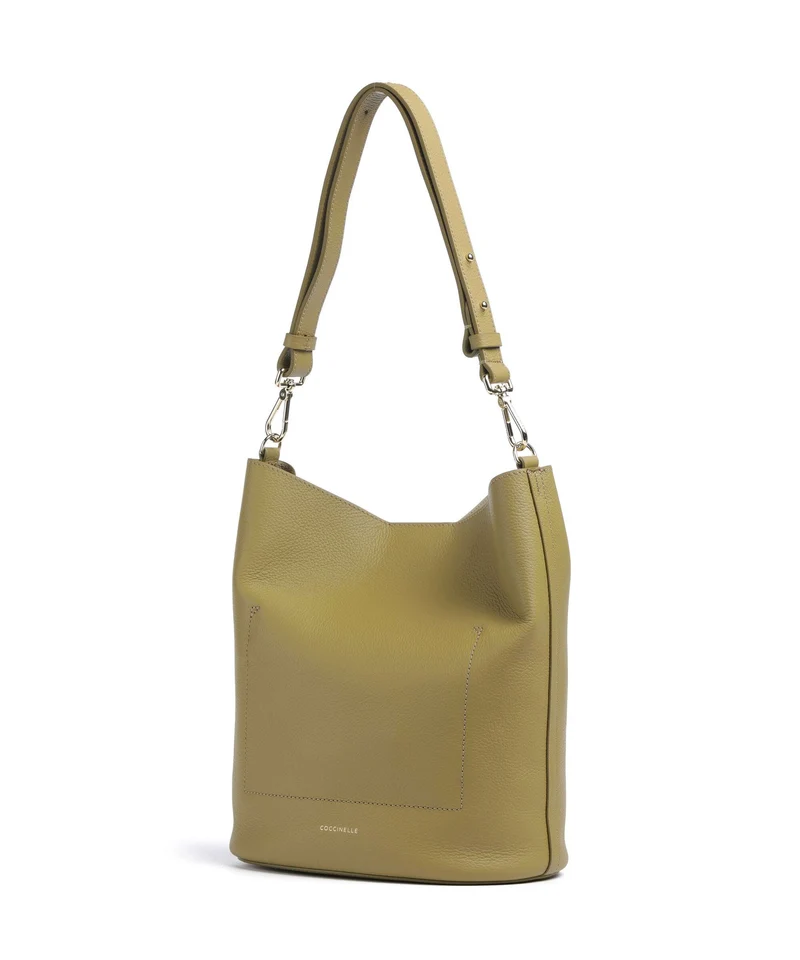 Coccinelle Nikla Bucket Handtasche seagrass/sandshell