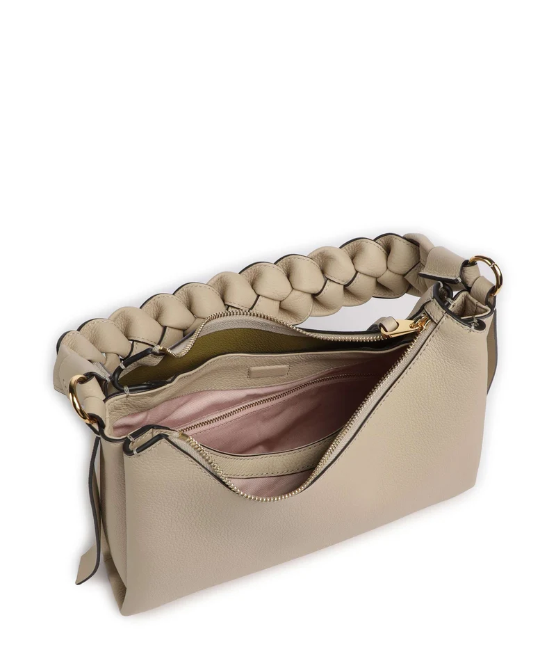 Coccinelle Boheme Grana Double Schultertasche sandshell/seagrass