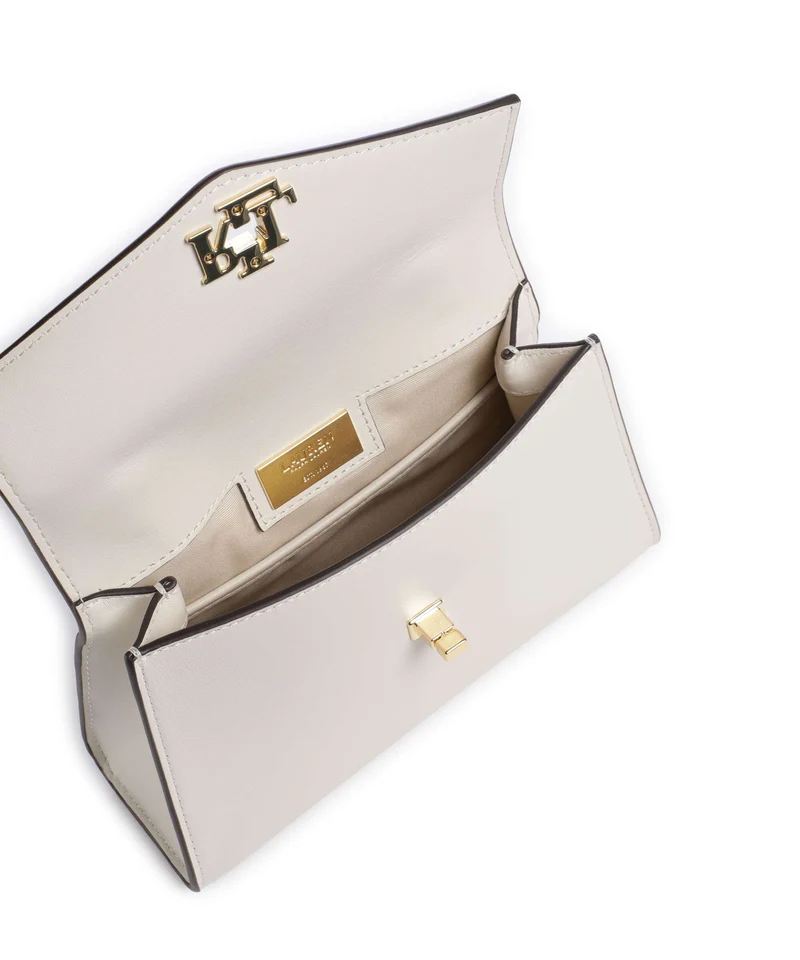 Lauren Ralph Lauren Farrah Small Umhängetasche soft white
