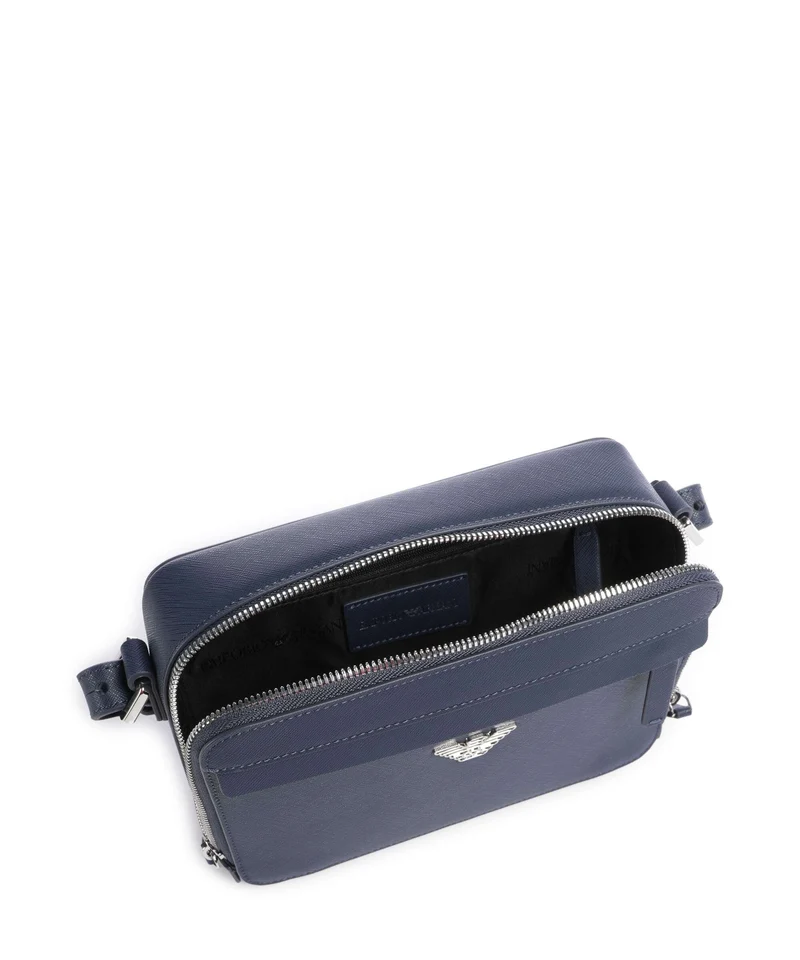 Emporio Armani Business Regenerated Umhängetasche medieval blue