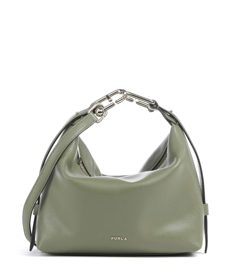 Furla Tonie Mini Schultertasche avocado