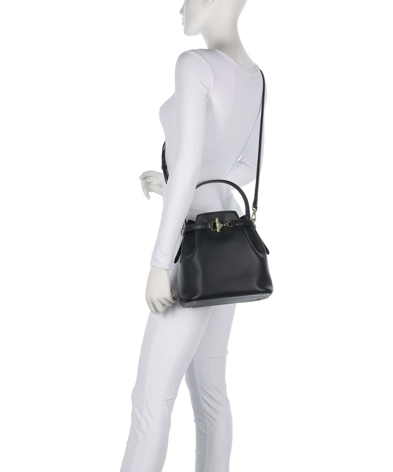 Lauren Ralph Lauren Blaike Medium Bucket Handtasche black