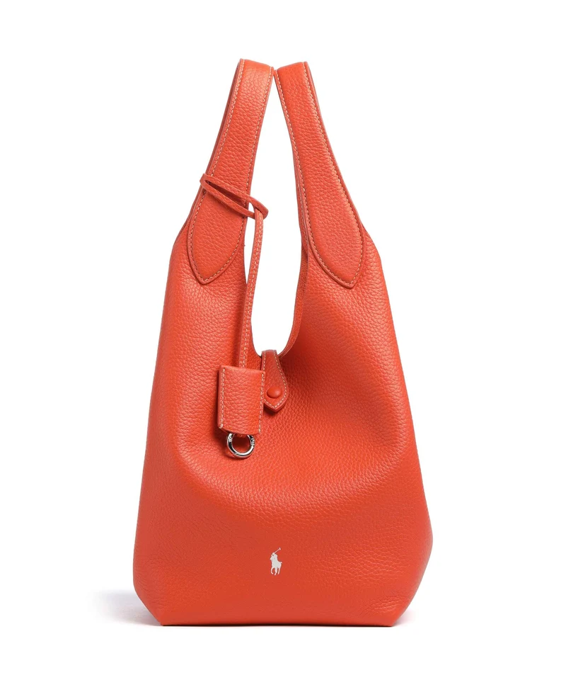 Polo Ralph Lauren Play Medium Handtasche sunset orange