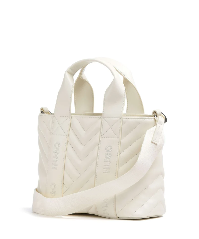 Hugo Becky Handtasche open white