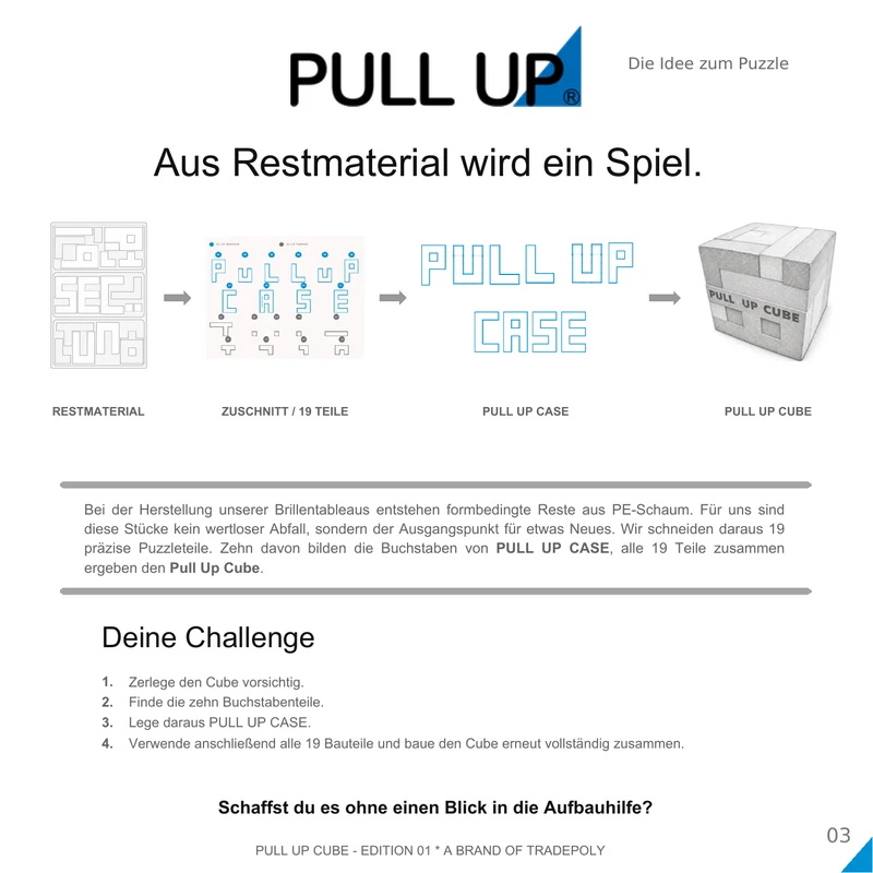 Pull Up Cube