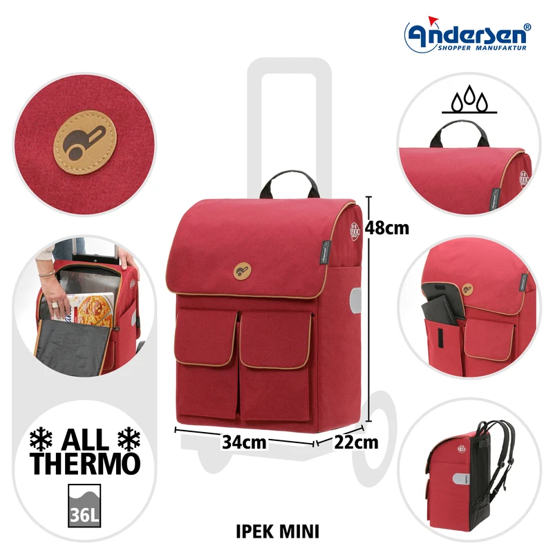 Scala Shopper Ipek Mini - Rot