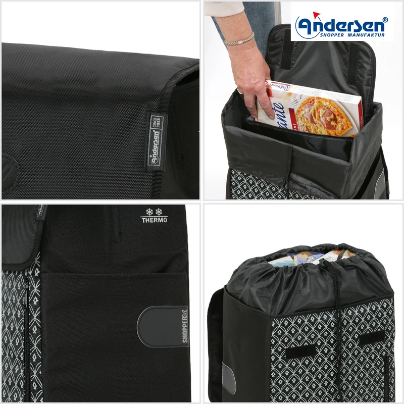 Scala Shopper Teda - Schwarz