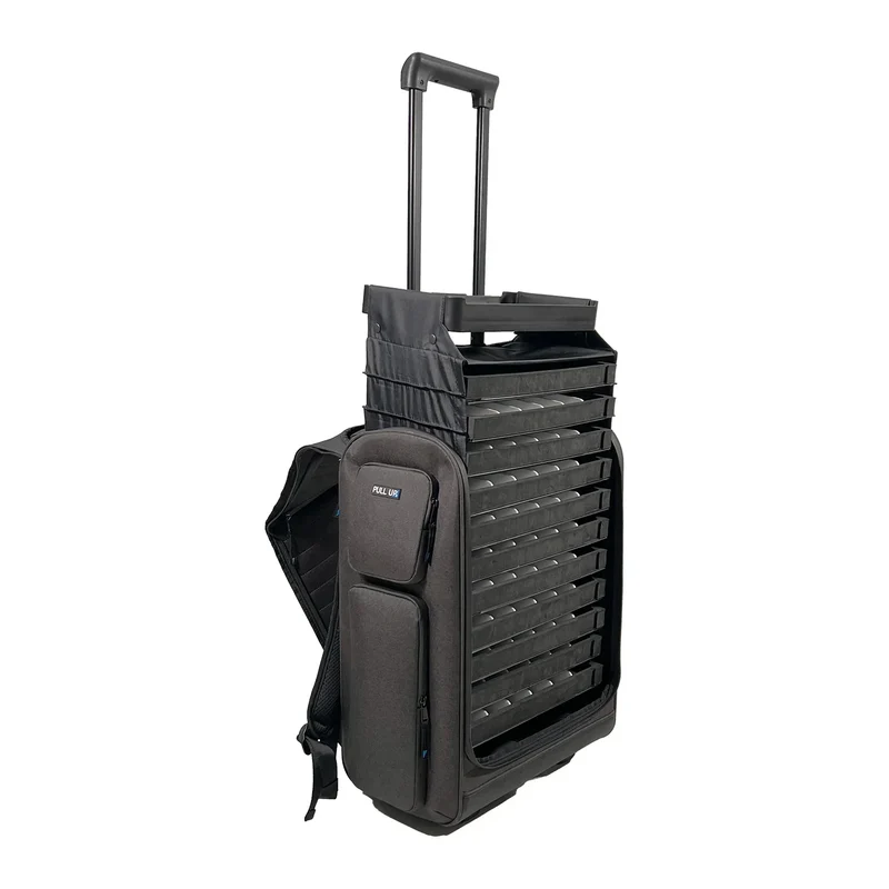 Brillen-Rucksack 19L bis zu 66 Brillenfassungen
