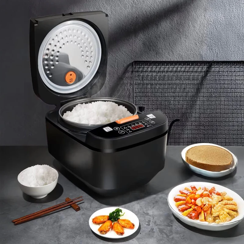 Silver Crest Reiskocher 5L – 900W, antihaftbeschichtet, 20,1x25,7x36 cm, für Gastronomie