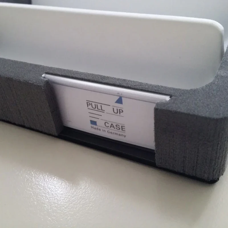 Etikettenhalter für Tray