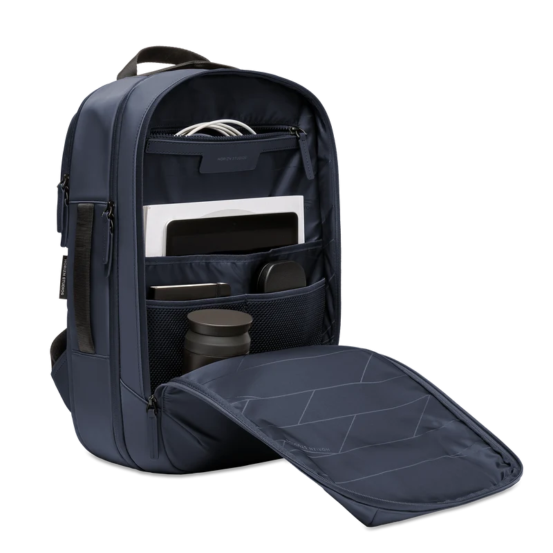 Gion Backpack Travel / Night Blue / Recycled Nylon