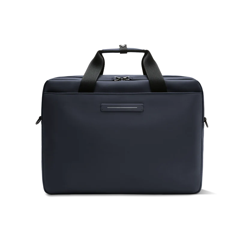 Gion Briefcase / Night Blue / Recycled Nylon
