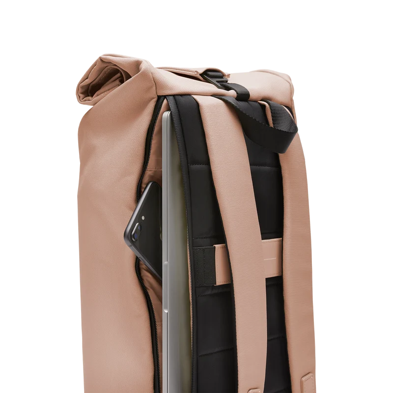 SoFo Rolltop Backpack / Sand Rose / Recycled Cotton Canvas