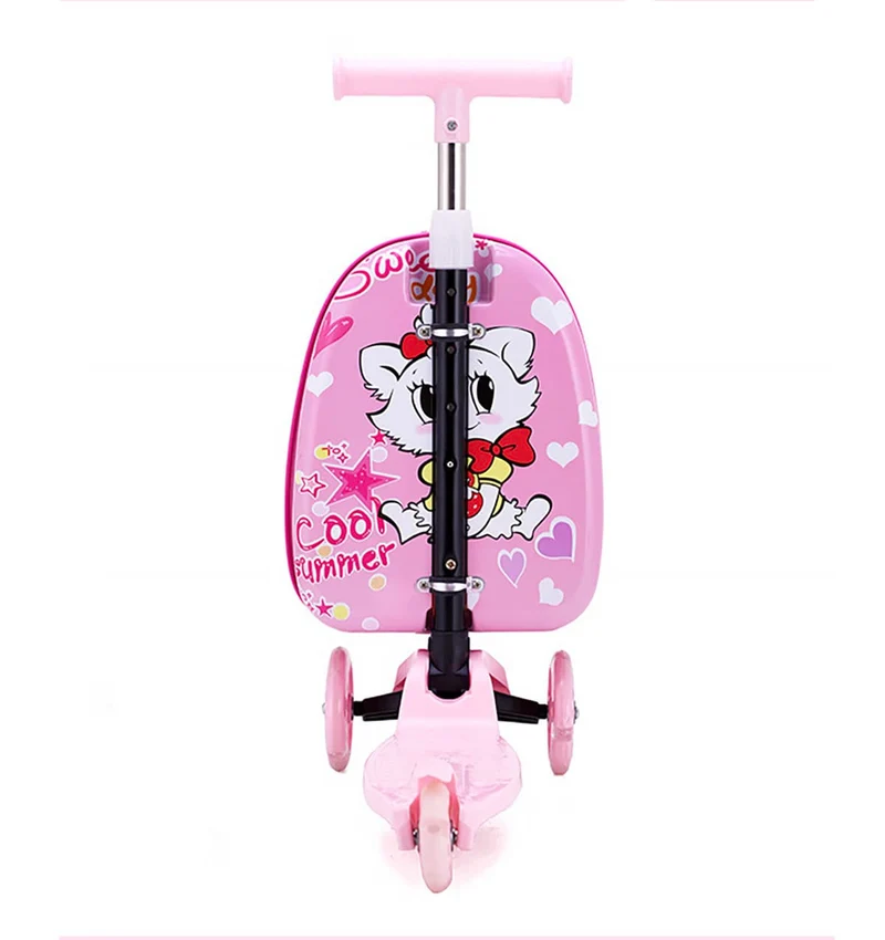 Kids Scooter Reisekoffer – 2-in-1, 60x30 cm, Koffer & Scooter für Kinder