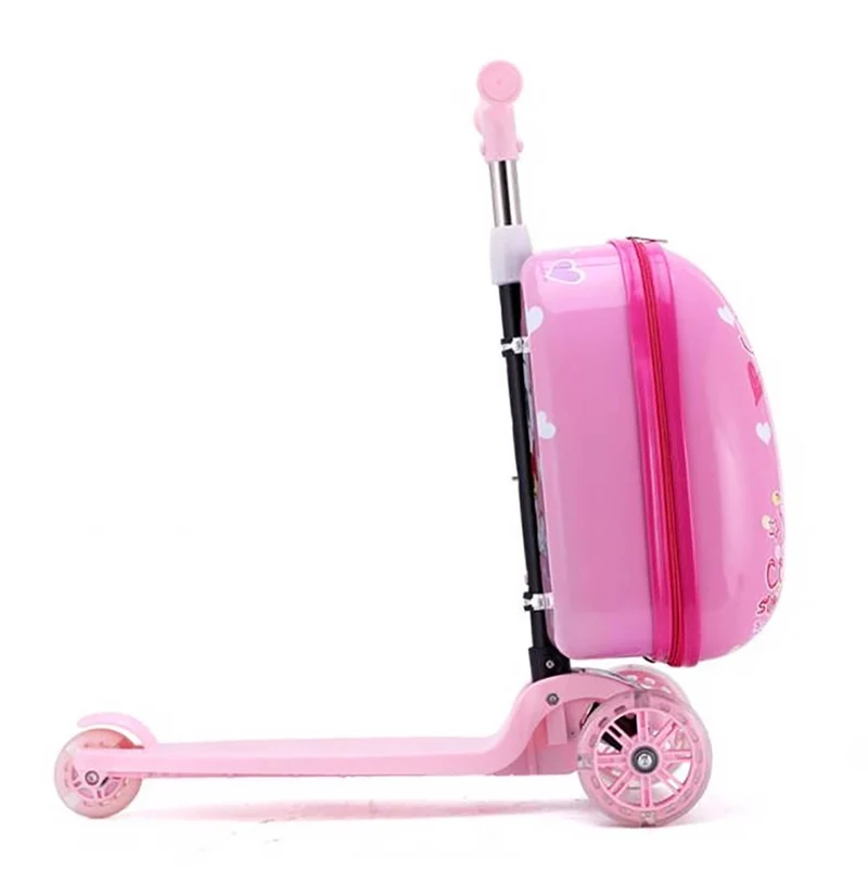 Kids Scooter Reisekoffer – 2-in-1, 60x30 cm, Koffer & Scooter für Kinder