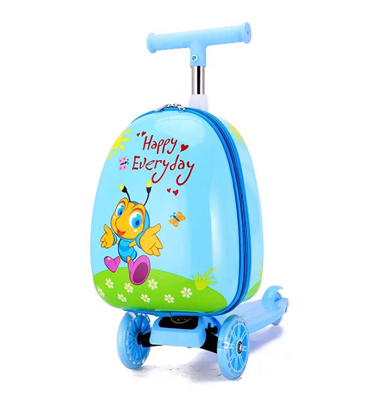 Kids Scooter Reisekoffer – 2-in-1, 60x30 cm, Koffer & Scooter für Kinder