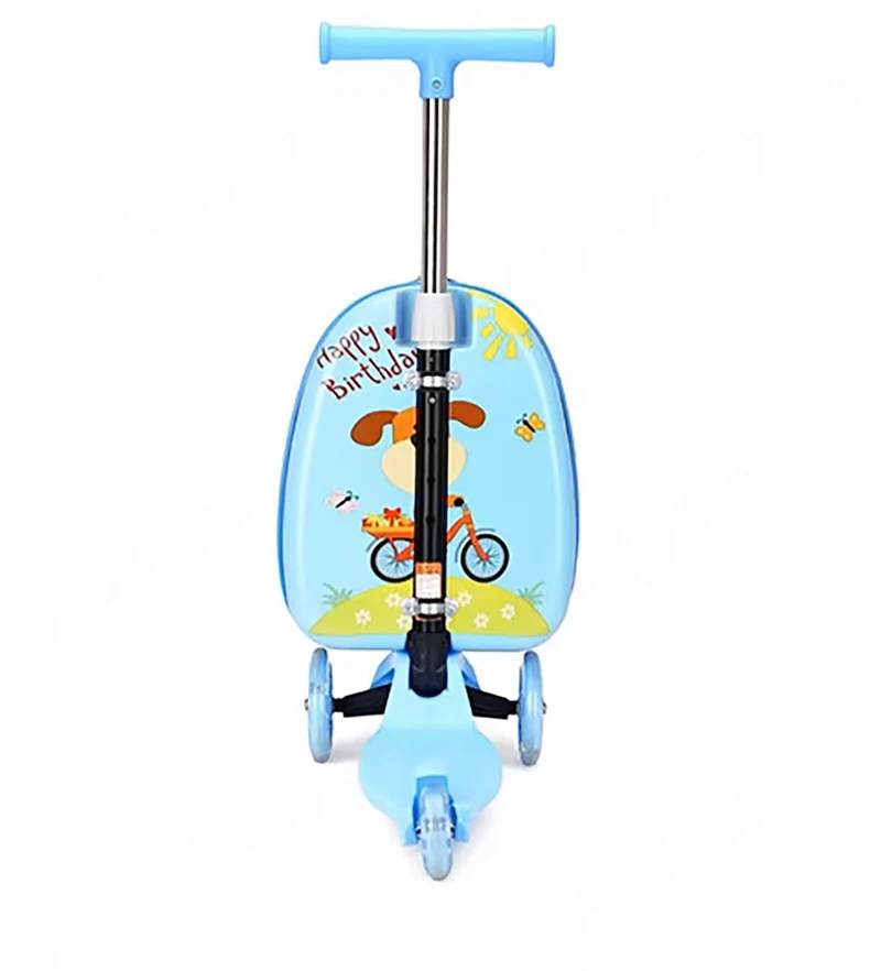 Kids Scooter Reisekoffer – 2-in-1, 60x30 cm, Koffer & Scooter für Kinder