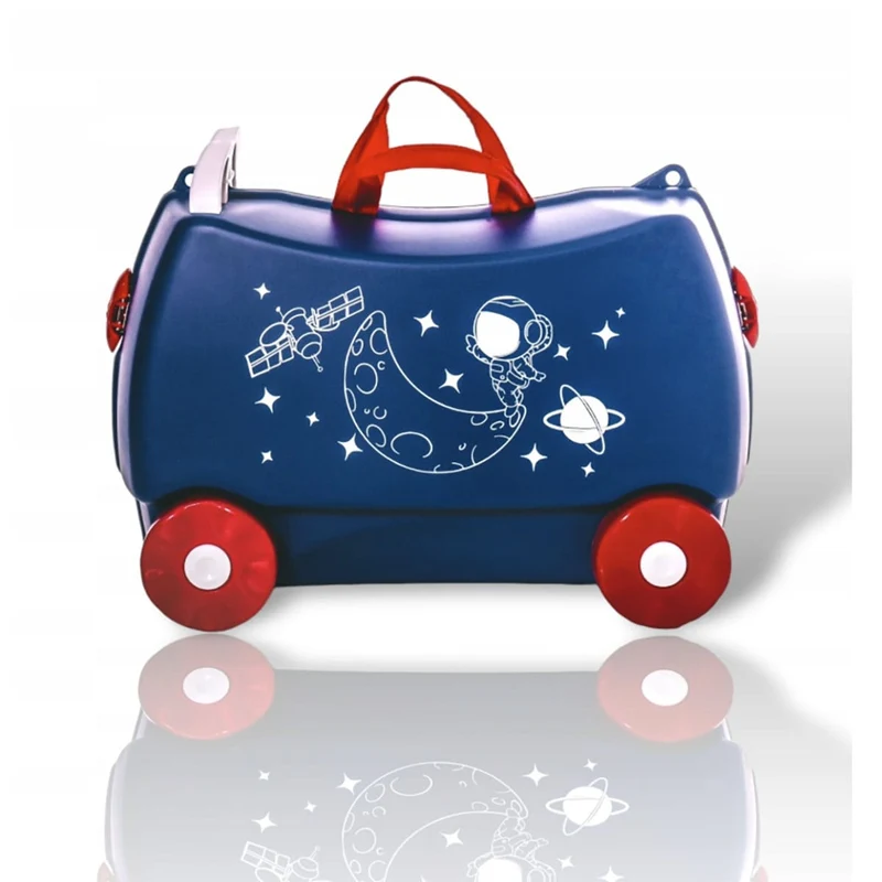 Magic Travel Kinderkoffer – 48x22x34 cm, Ride-on, Handgepäck für Kinder