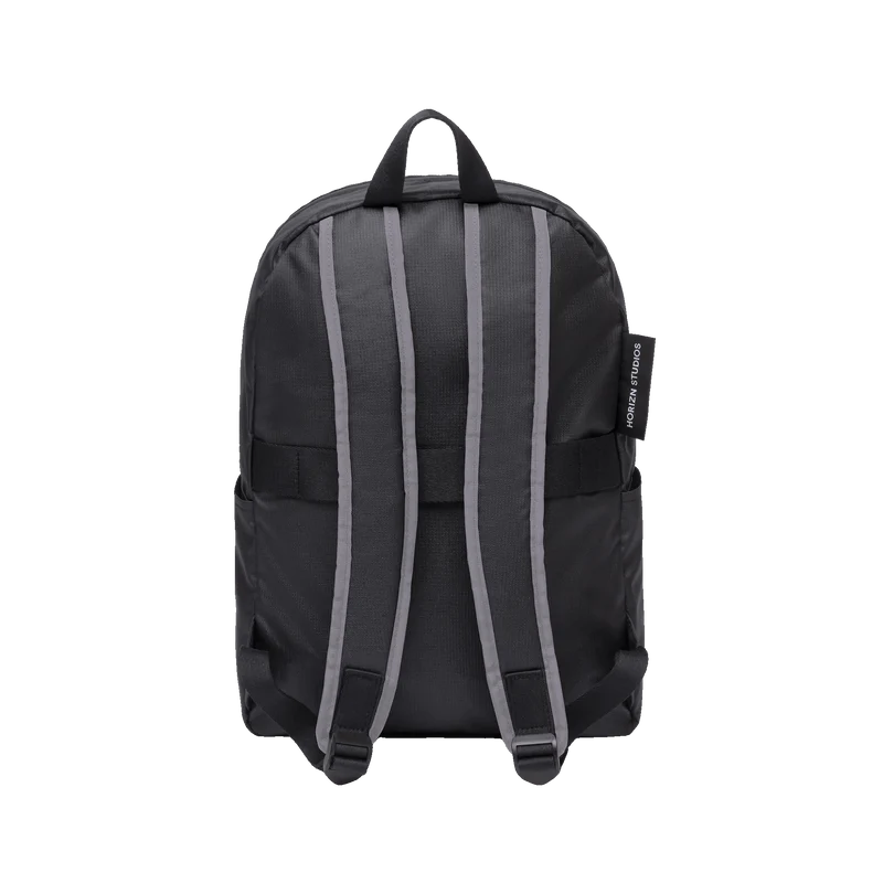 Shibuya Daypack / Black / Grey Lavender / rPET Ripstop / Size M
