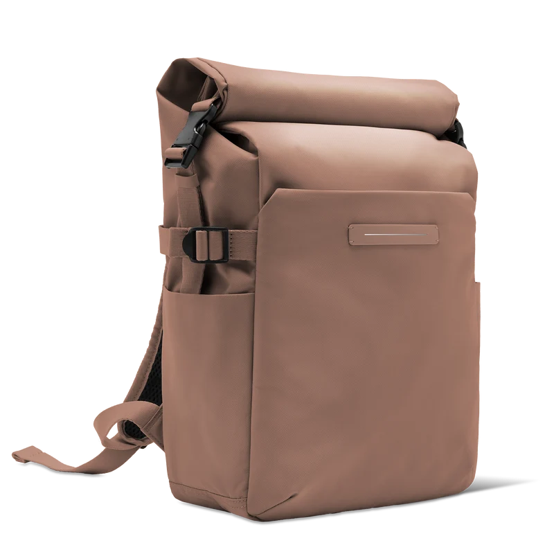 Shibuya Rolltop Backpack / Mocha / Recycled Nylon