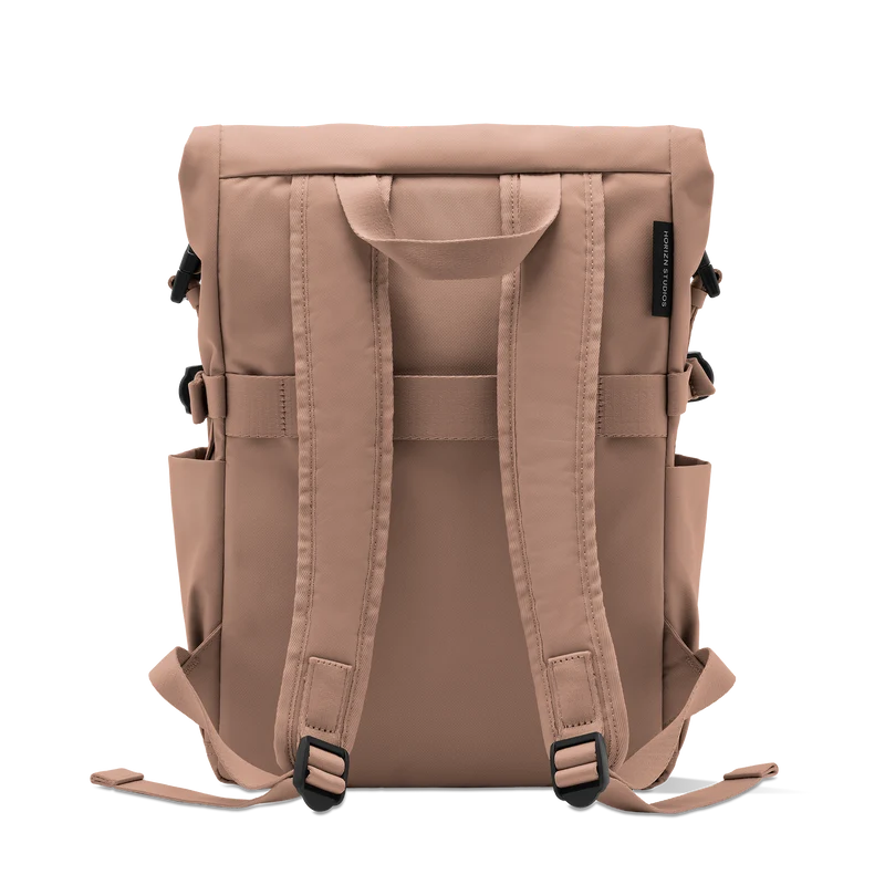 Shibuya Rolltop Backpack / Mocha / Recycled Nylon