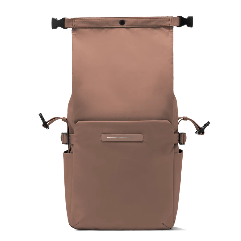 Shibuya Rolltop Backpack / Mocha / Recycled Nylon