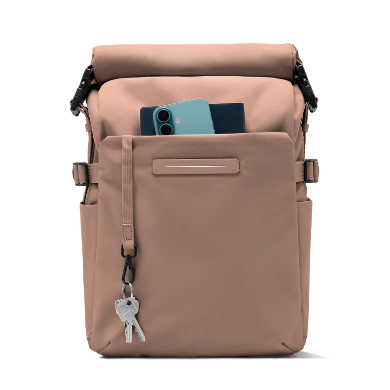 Shibuya Rolltop Backpack / Mocha / Recycled Nylon