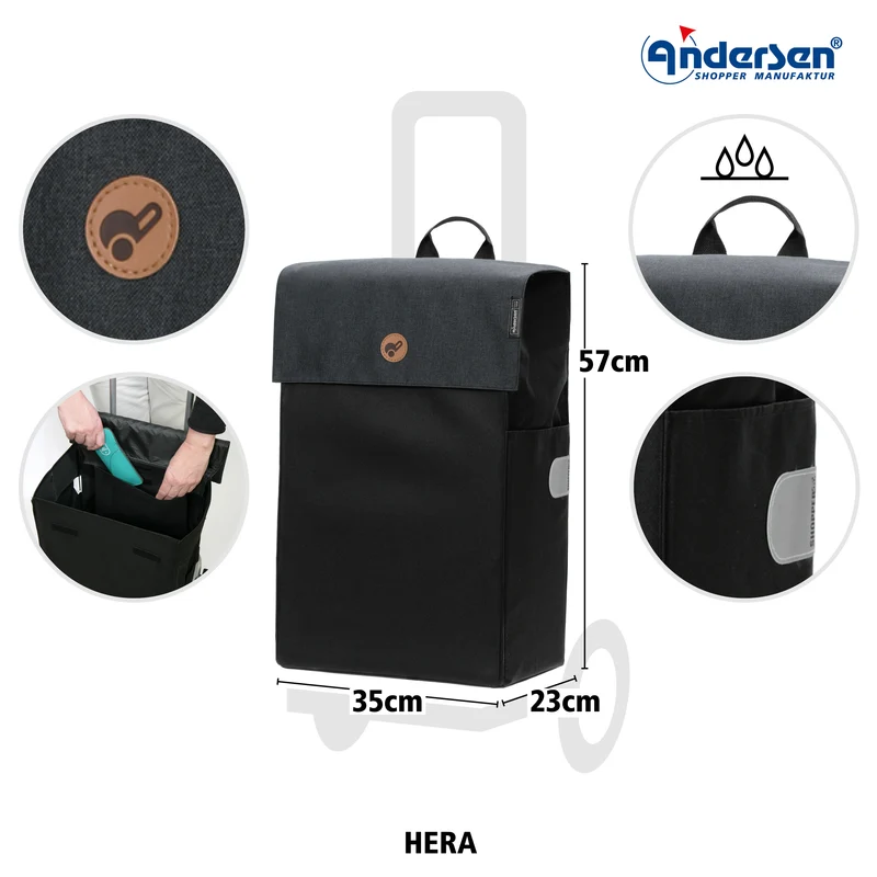 Scala Shopper Hera - Schwarz