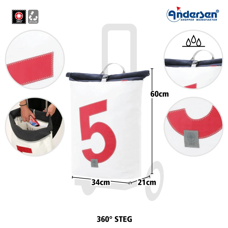 Scala Shopper 360° Steg - 5