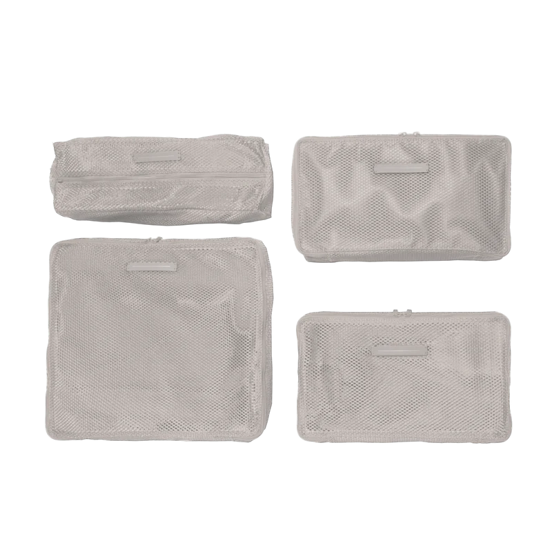 Packing Cubes / Sand Grey / Nylon Mesh